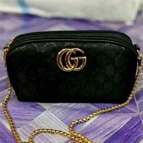 tas gucci selempang hitam|harga tas gucci.